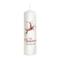 Weihnachtskerze Hirschliebe Weihnachtskerze Hirschliebe